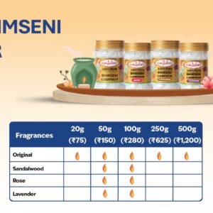 CamPure Bhimseni Camphor Jar