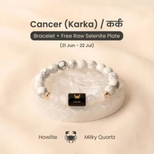 Cancer Zodiac Healing Bracelet Set