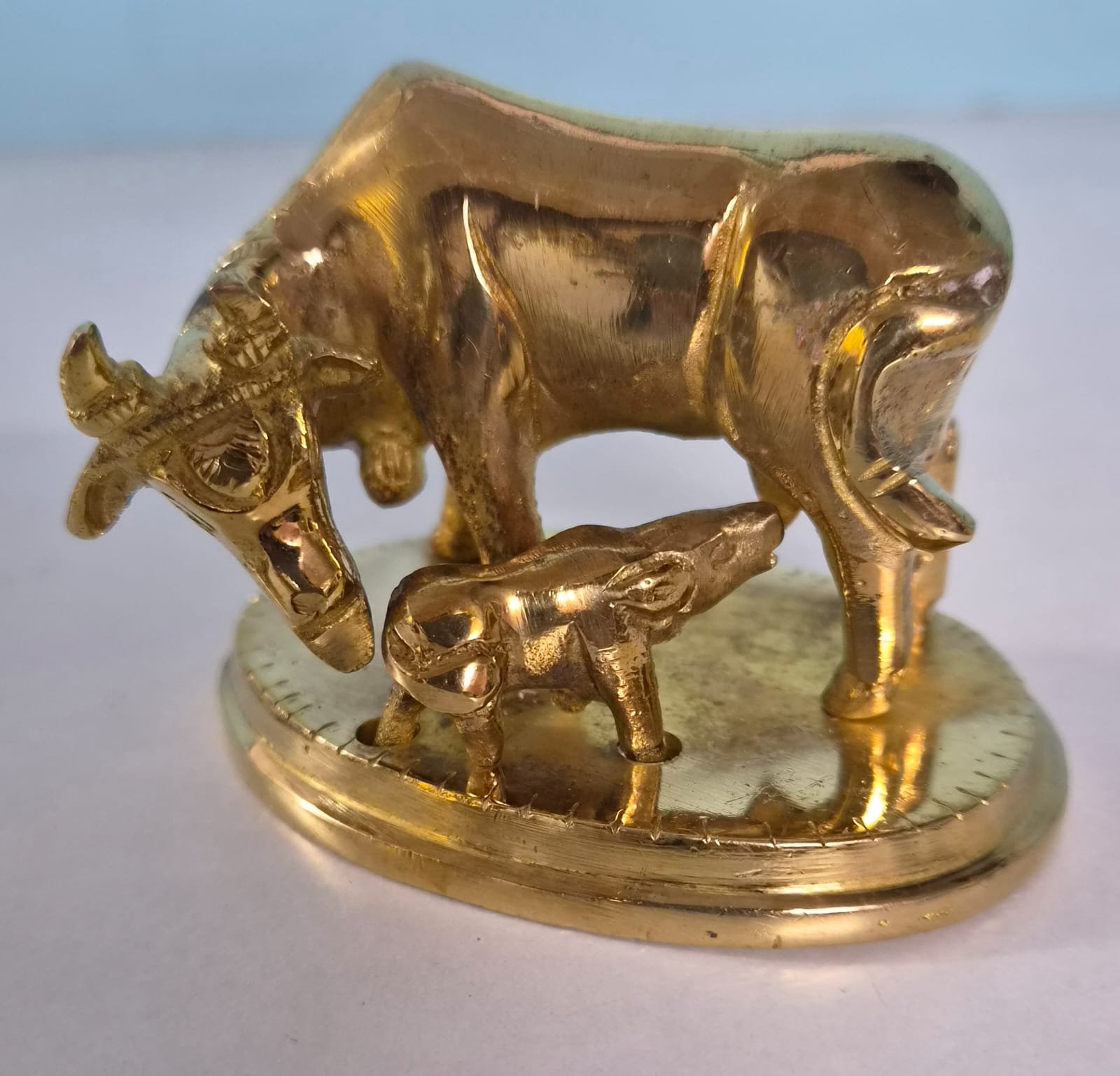 WhatsApp Image 2026-09-02 at 6.50.50 PM Brass Cow and Calf Idol